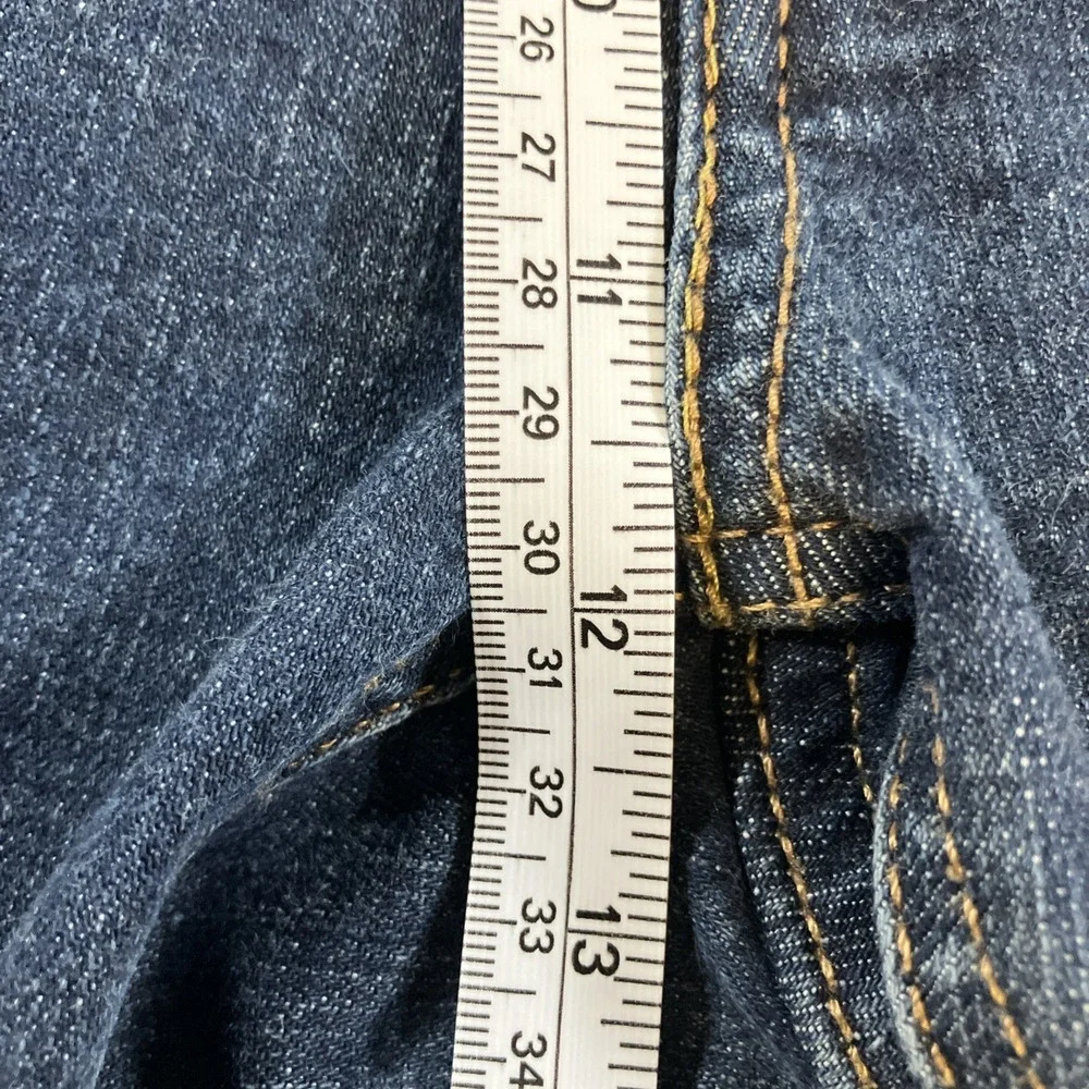 Levi's 541 Athletic Taper Fit Men's 46X32 Jeans Dark Wash Stretch